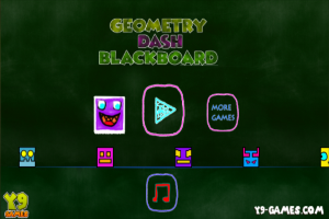 Geometry-Dash-Blackboard