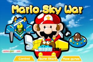 Mario-Sky-War