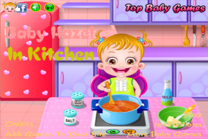 Baby-Hazel-In-Kitchen