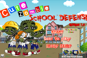 Cute-Zombie-School-Defense