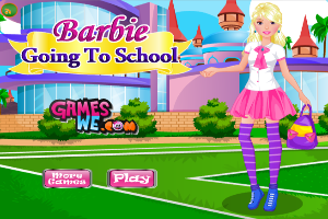 Barbie-Going-to-School