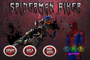 Spiderman-Biker