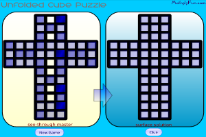 Unfolded-Cube-Puzzle