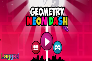 Geometry-Neon-Dash-by-Lagged